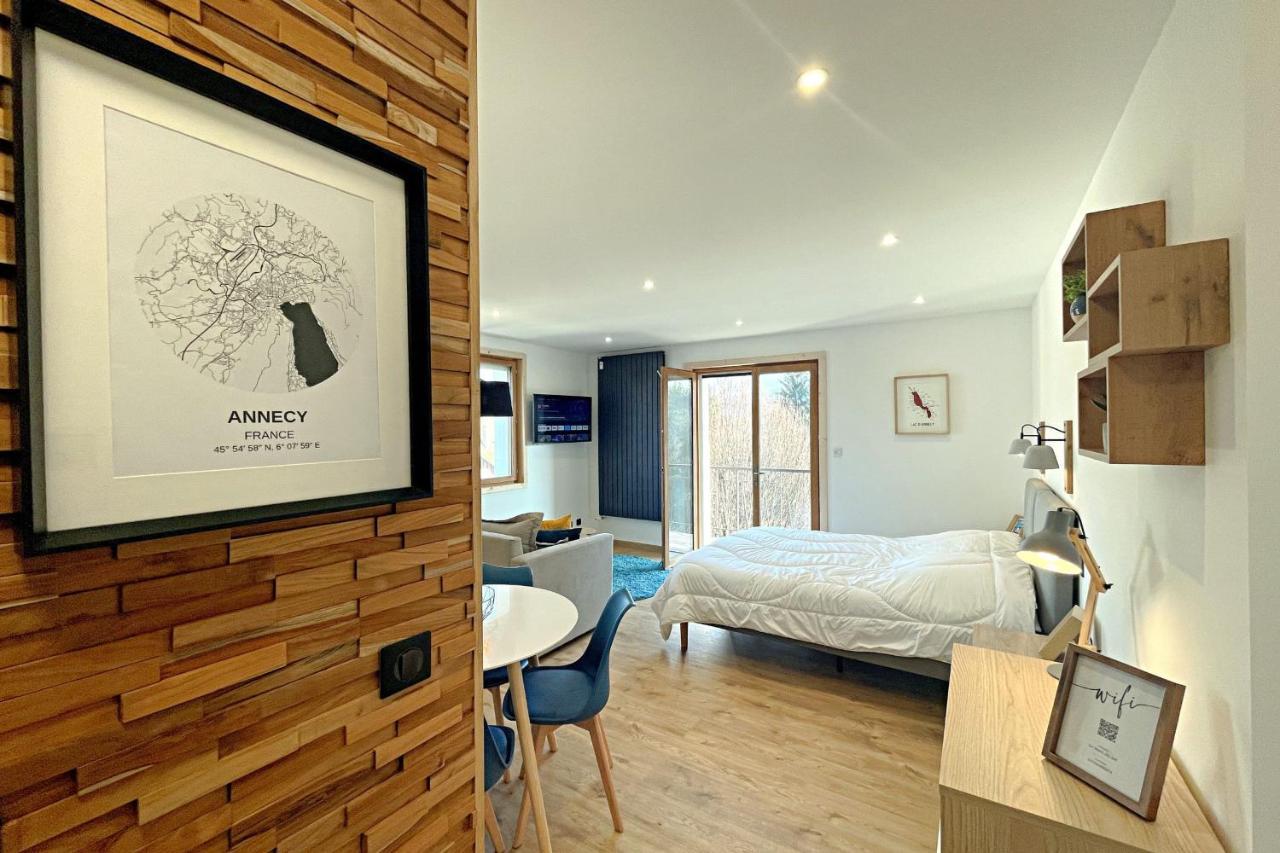 L'Albigny - Lovely Studio - 150 M Beach Annecy Exterior foto
